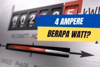 4 Ampere Berapa Watt