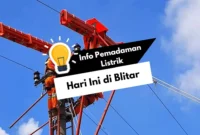 Info Pemadaman Listrik Hari Ini Blitar